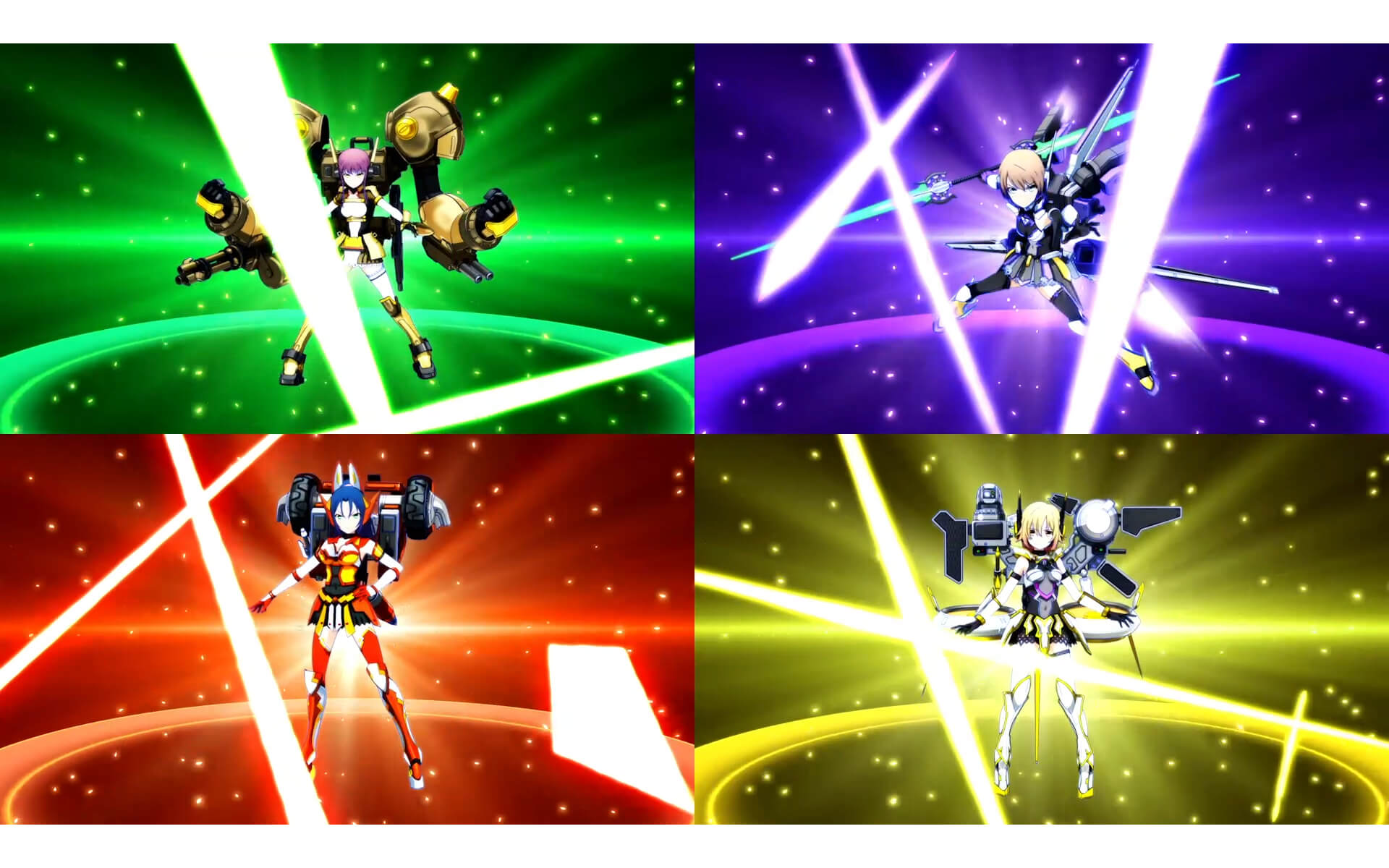 装甲娘戦機 本PVの作例写真
